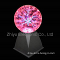 Snowflake Plasma Ball 5\'\' with Touch and Sound Responsive Light